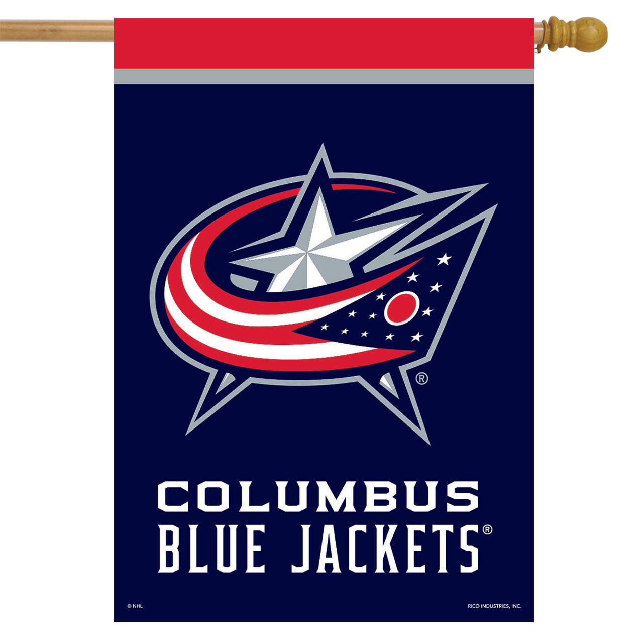 Columbus Blue Jackets NHL Garden Flag, House Flag