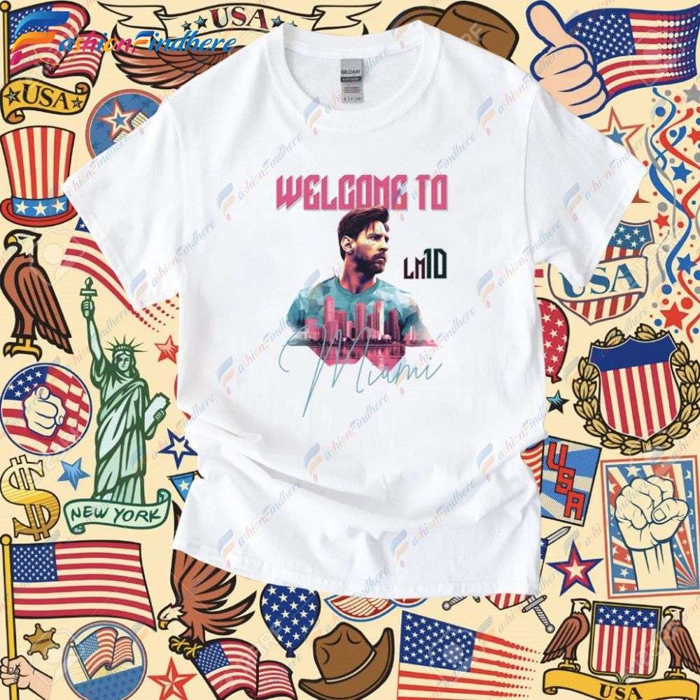 Commemorative Shirts Welcome Lionel Messi, The GOAT, To Inter Miami