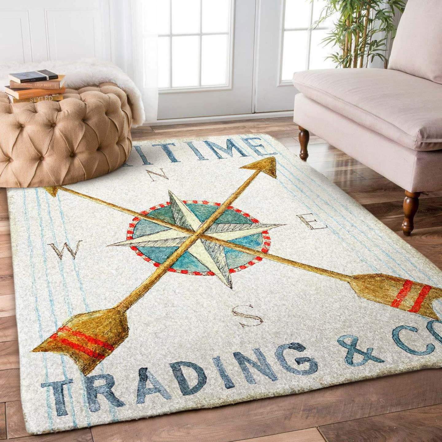 Compass Rowing Limited Edition Rectangle Rug