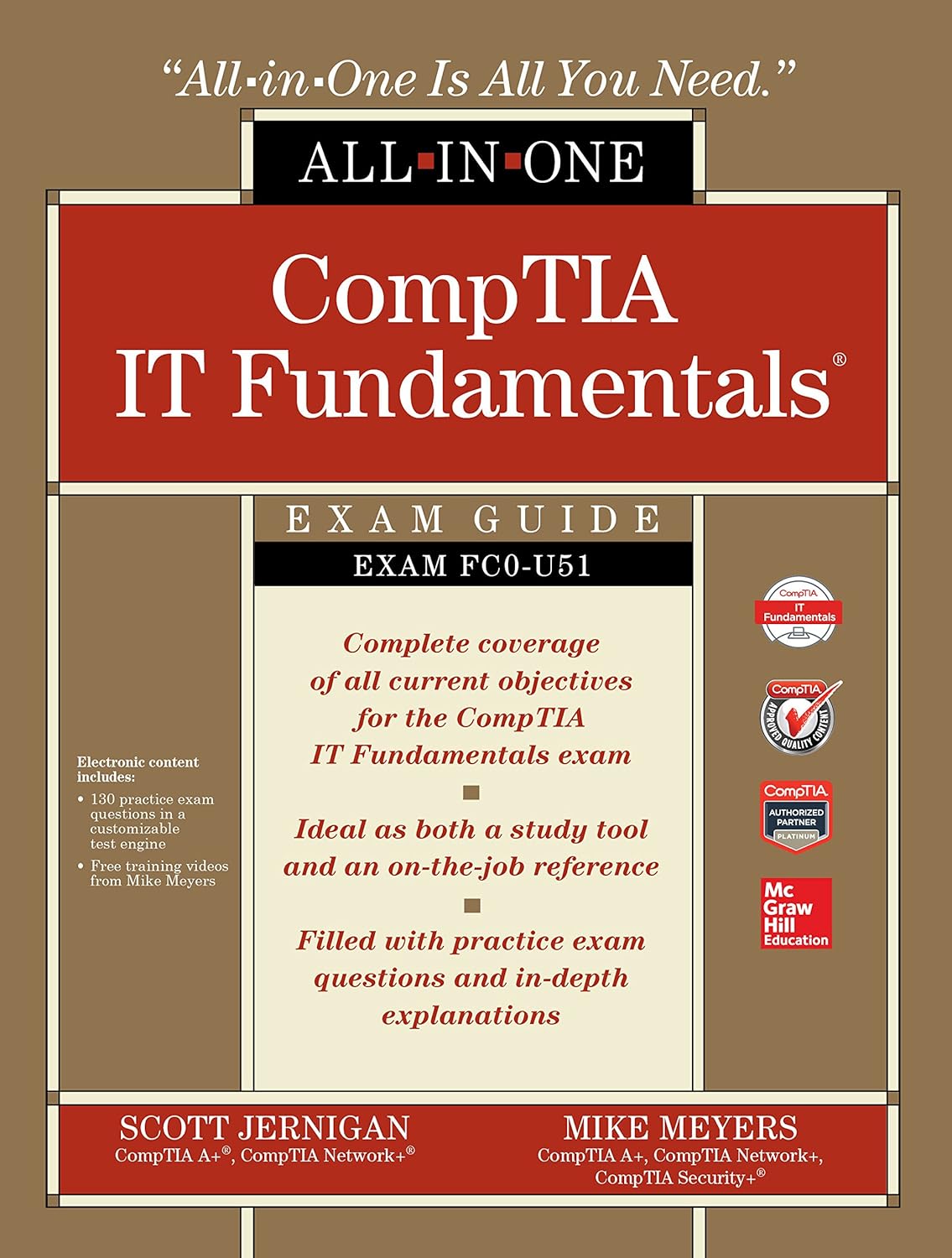 CompTIA IT Fundamentals All-in-One Exam Guide (Exam FC0-U51) (PDF/EPUB Version)