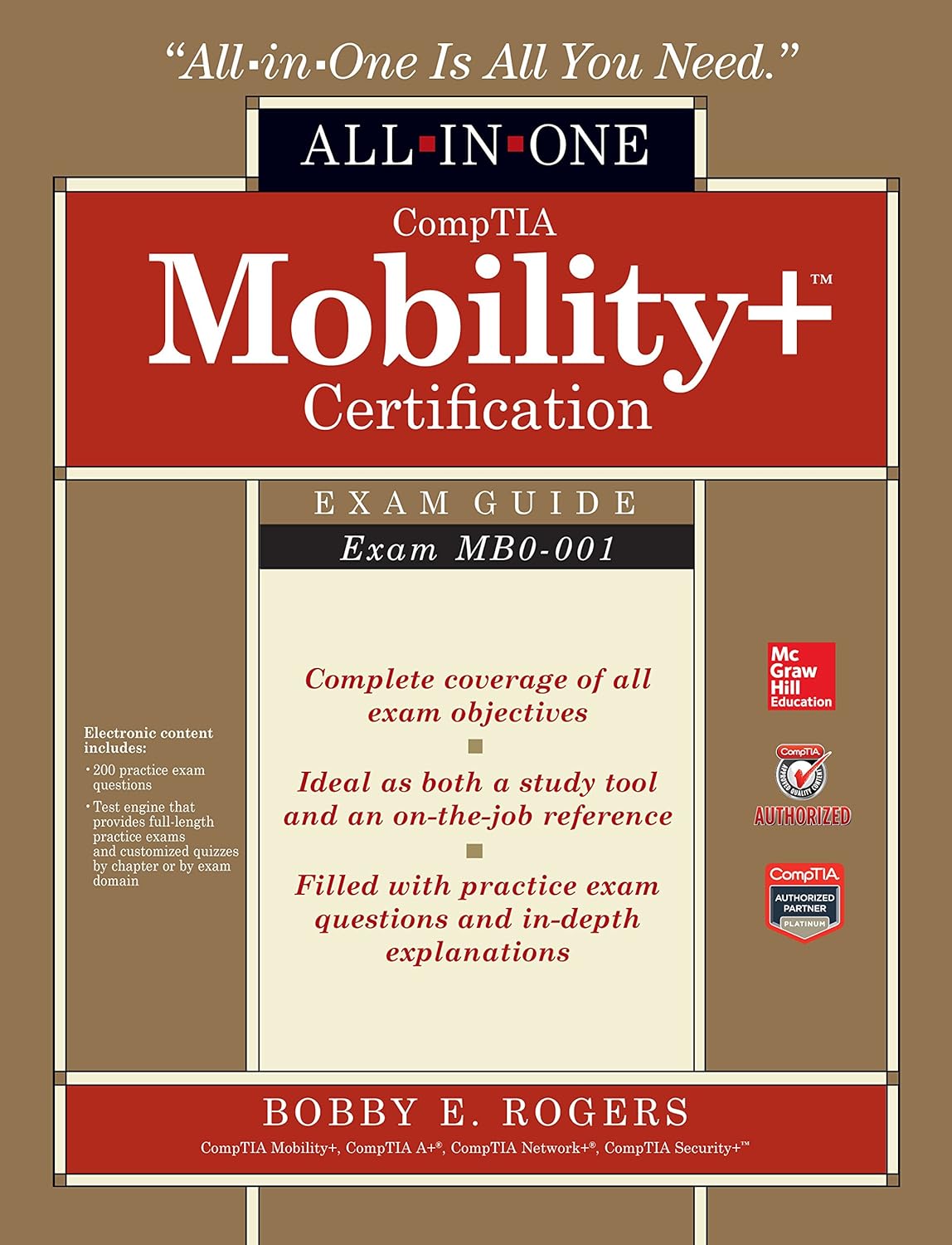 CompTIA Mobility+ Certification All-in-One Exam Guide (Exam MB0-001) (PDF/EPUB Version)