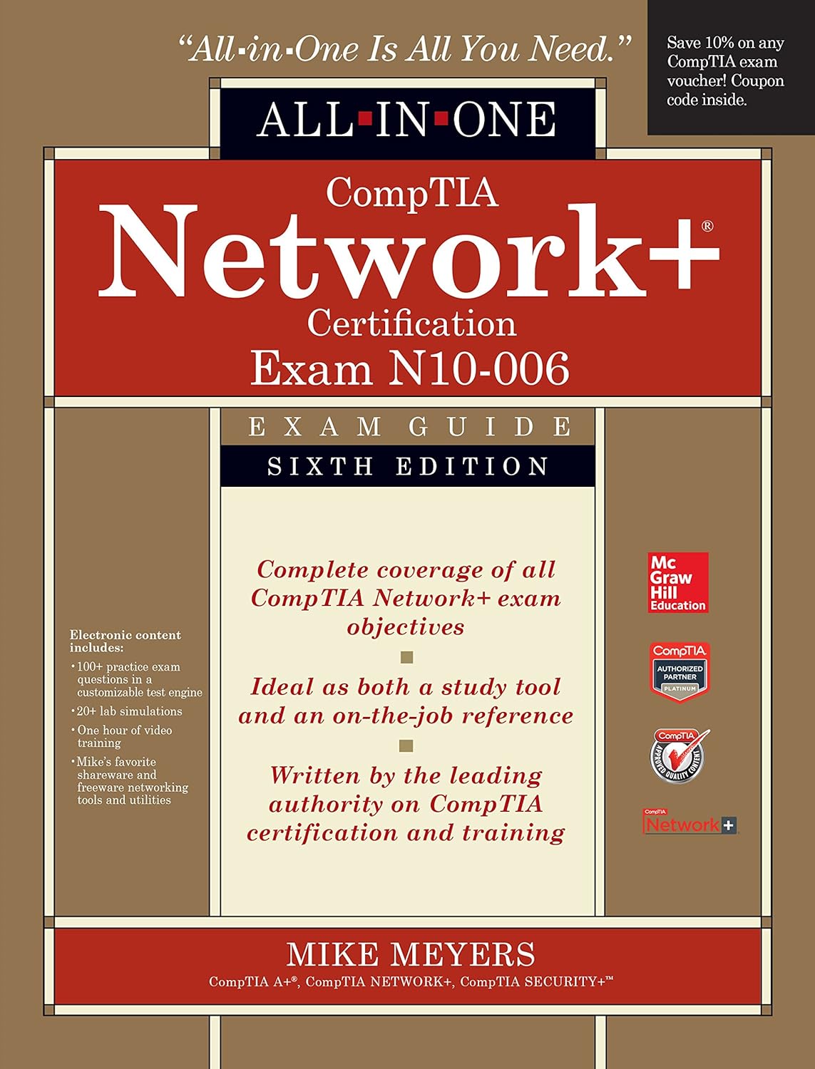 CompTIA Network+ All-In-One Exam Guide, Sixth Edition (Exam N10-006) (PDF/EPUB Version)