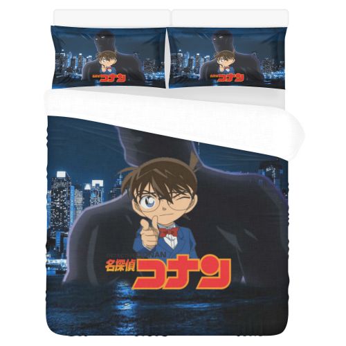 Conan 3D Customized Duvet Cover Bedding Set
