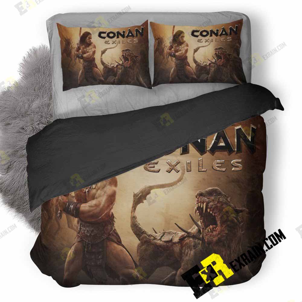 Conan Exiles V5 3D Customized Duvet Cover Bedding Set