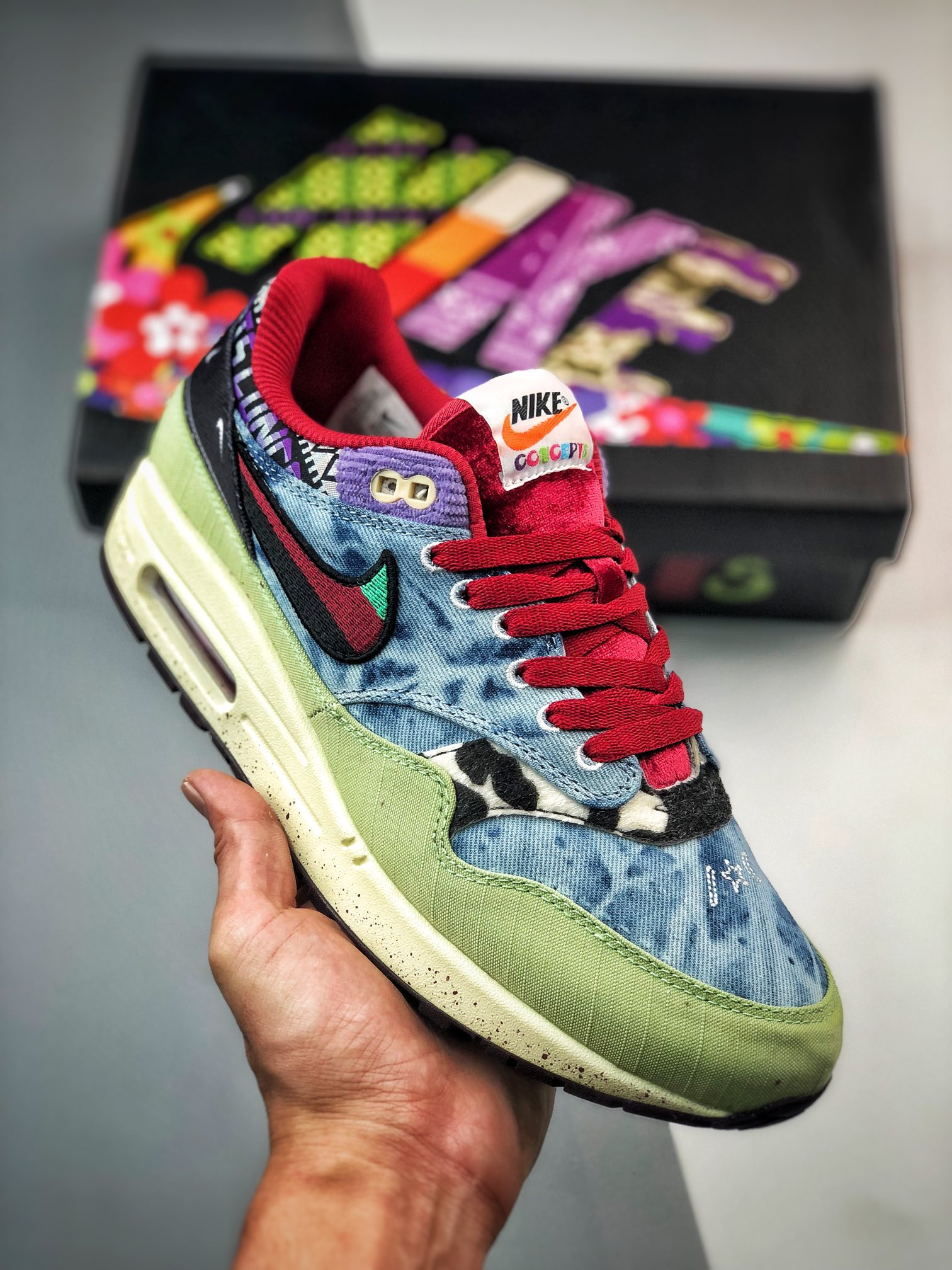 Concepts x Nike Air Max 1 ‘Friday’ Oil For Sale