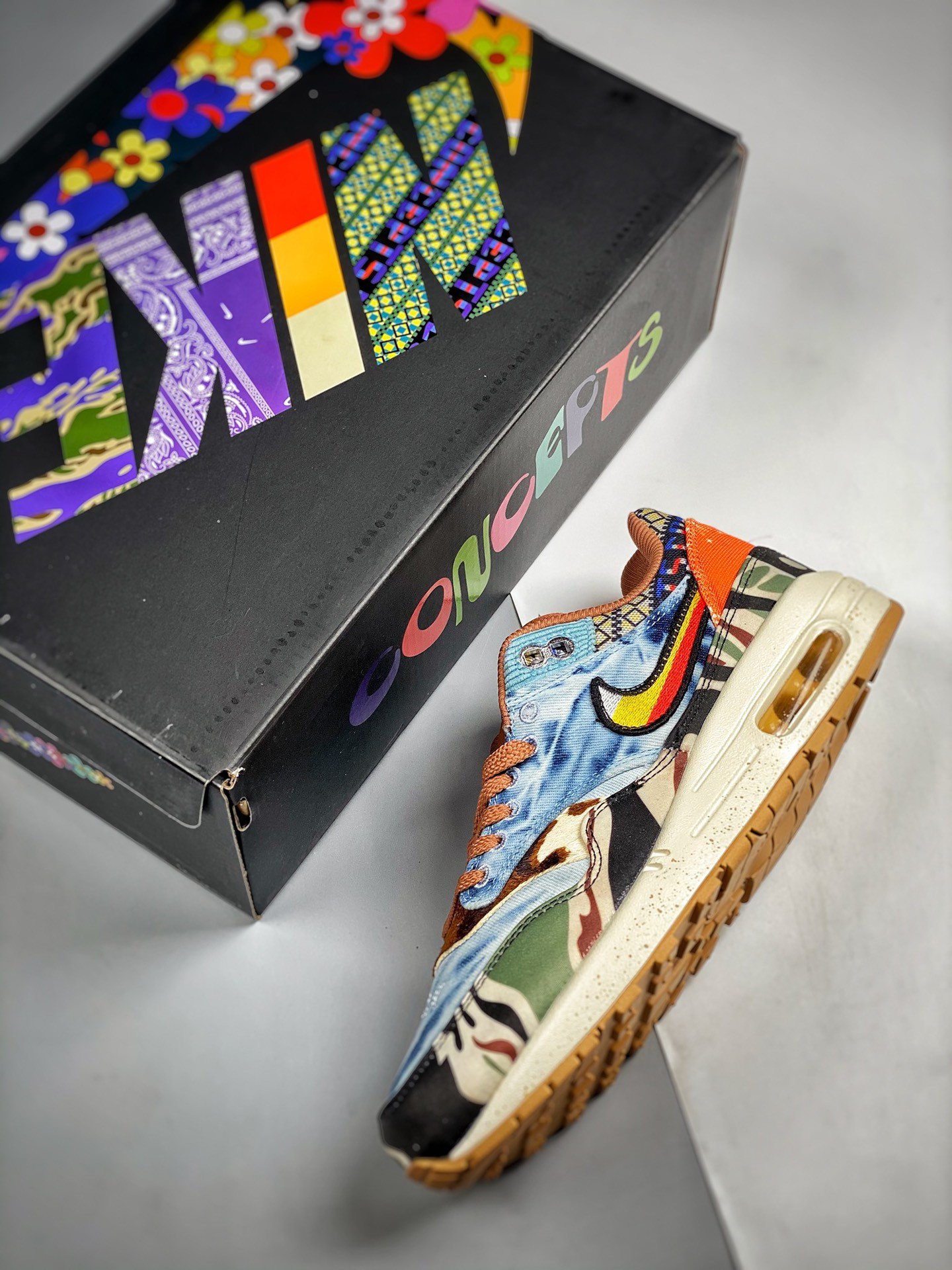 Concepts x Nike Air Max 1 “Heavy” Multi-Color Sail For Sale