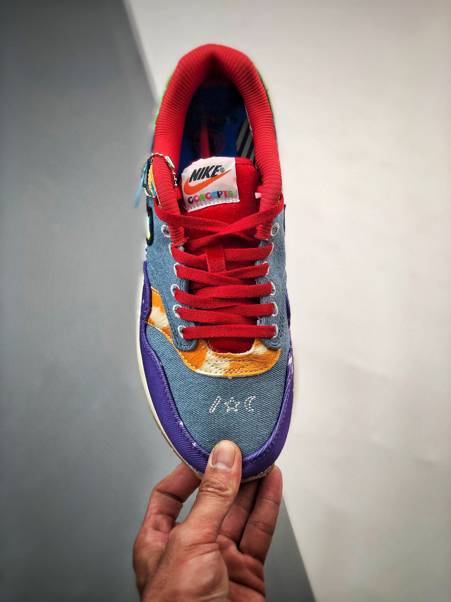 Concepts x Nike Air Max 1 “Far Out” Wild Violet/Multi-Color/Sail For Sale
