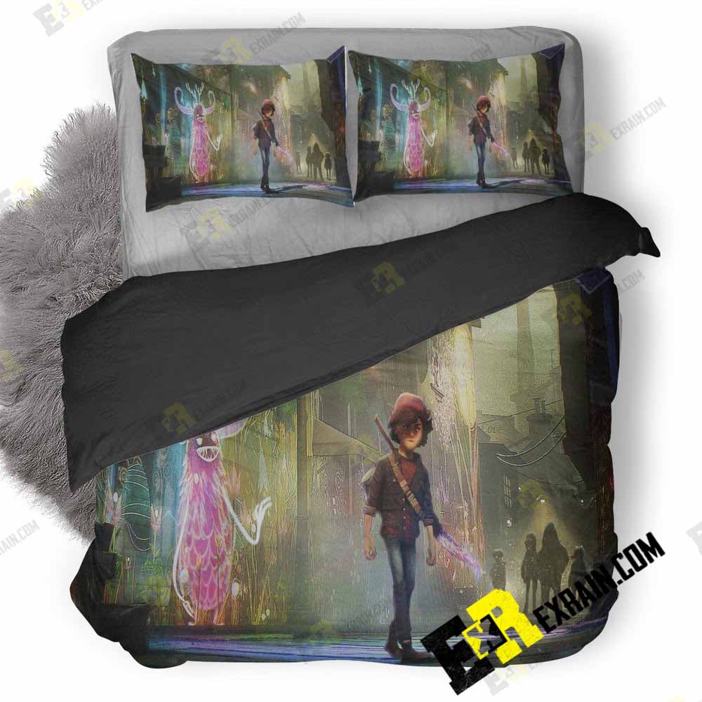 Concrete Genie Up 3D Customized Duvet Cover Bedding Set