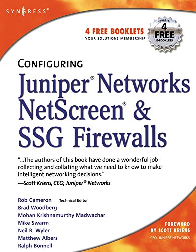 Configuring Juniper Networks NetScreen and SSG Firewalls (PDF/EPUB Version)