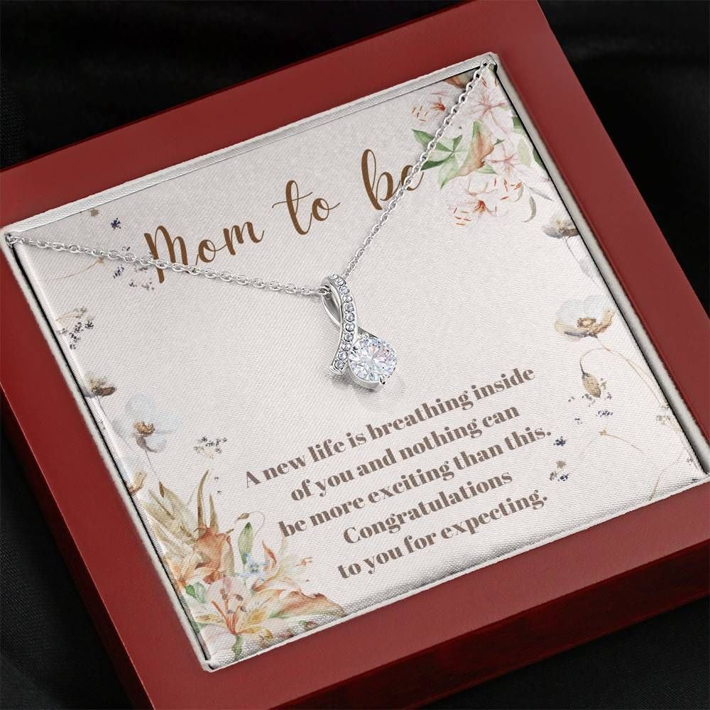 Congratulations To You For Expeeting To Mom To Be Alluring Beauty Necklace