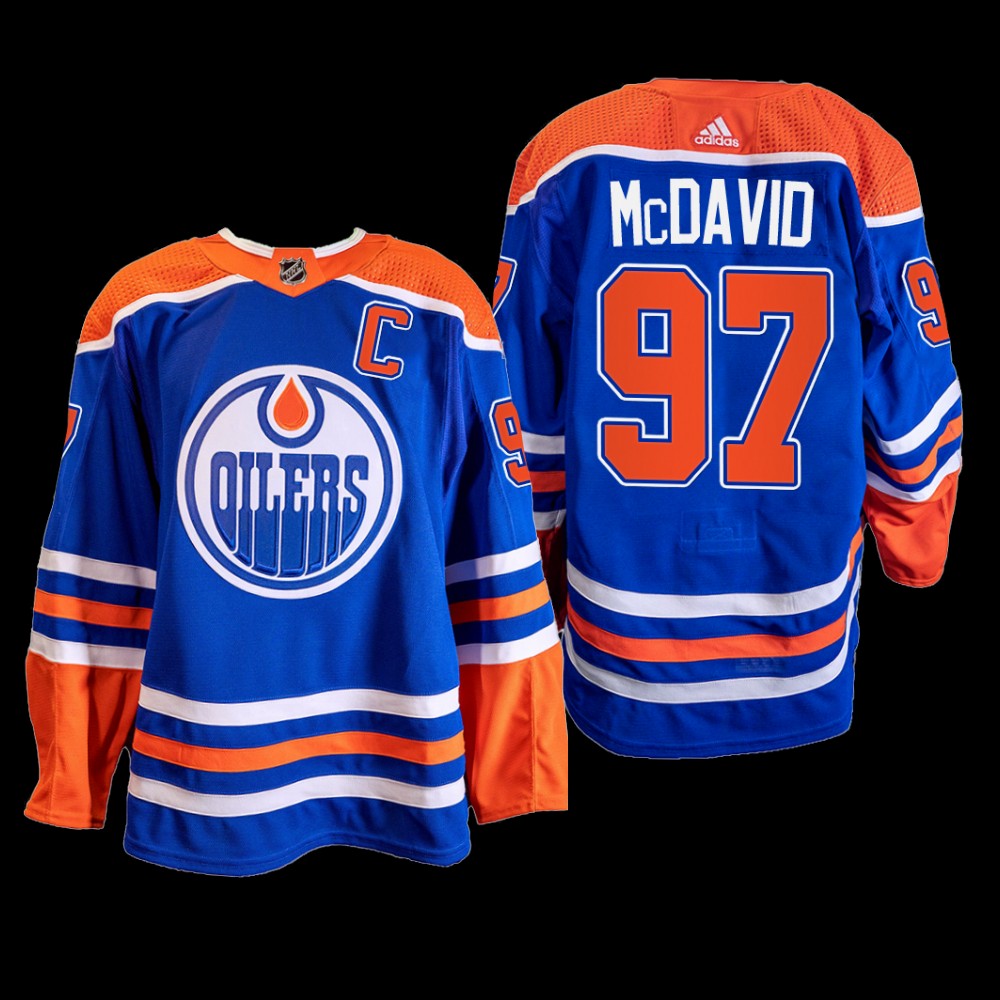 Connor McDavid Edmonton Oilers Primegreen Jersey 2022-23 Blue #97 Home Uniform