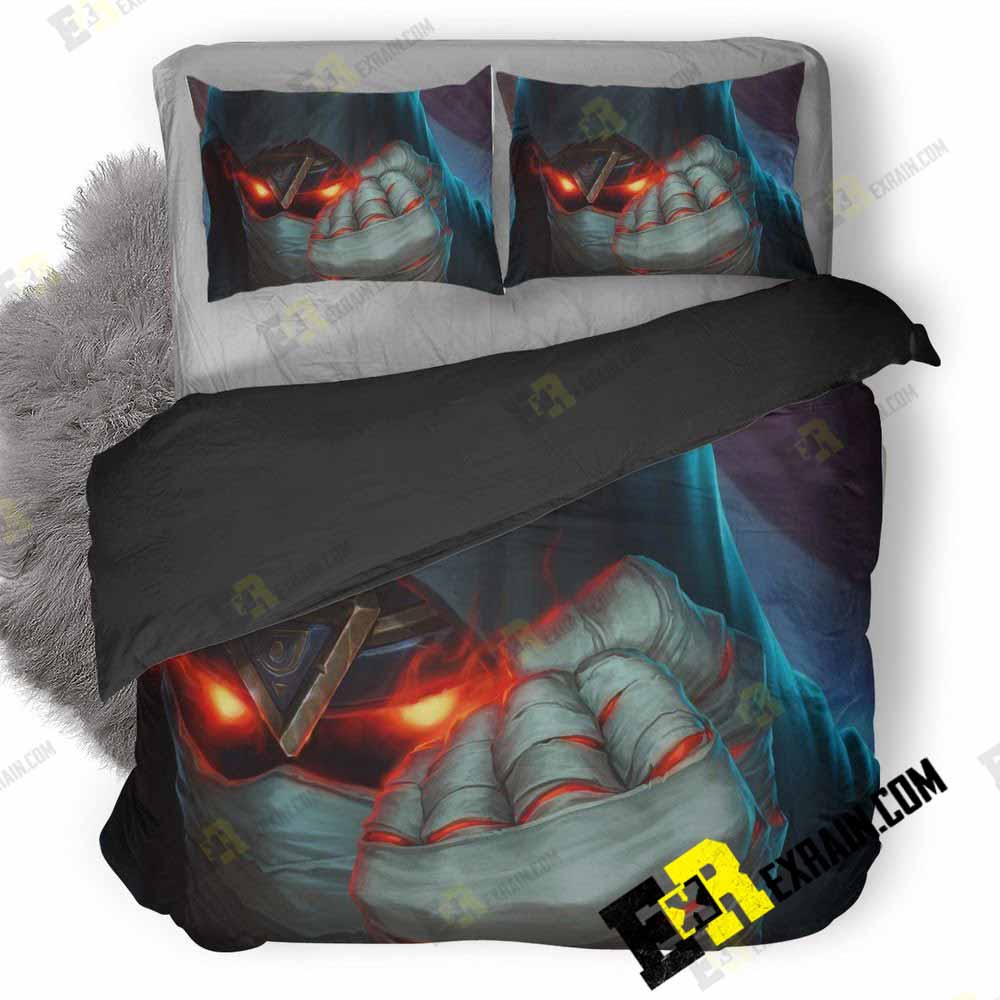 Conspiracy Of Shadows Hearthstone Ax 3D Customized Duvet Cover Bedding Set