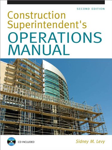 Construction Superintendent Operations Manual (PDF/EPUB Version)