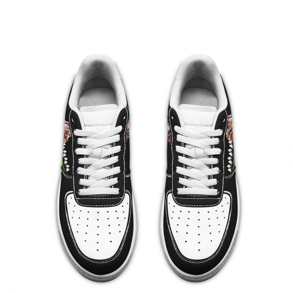 Contra Air Sneakers Custom Video Game Shoes