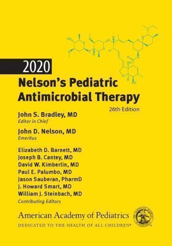 2020 Nelsons Pediatric Antimicrobial Therapy 26Th Edition