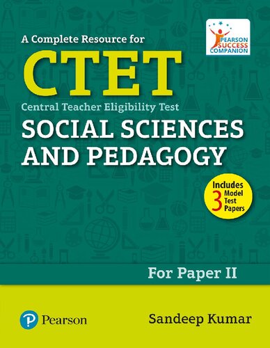 A Complete Resource For CTET: Social Science And Pedagogy