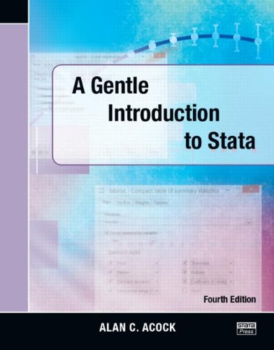 A Gentle Introduction to Stata 4th Edition
