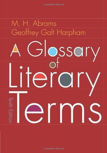 A Glossary Of Literary Terms 10Th Edition