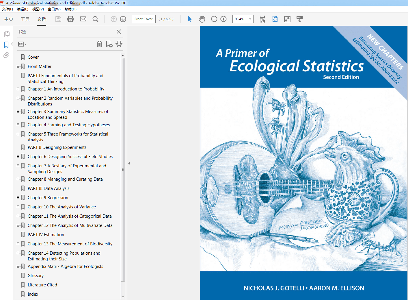 A Primer of Ecological Statistics 2nd Edition