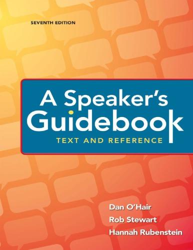 A Speakers Guide Text And Reference 7Th Edition