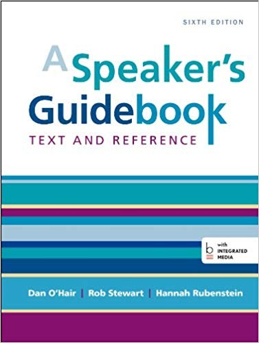A Speaker's Guidebook: Text and Reference Sixth Edition