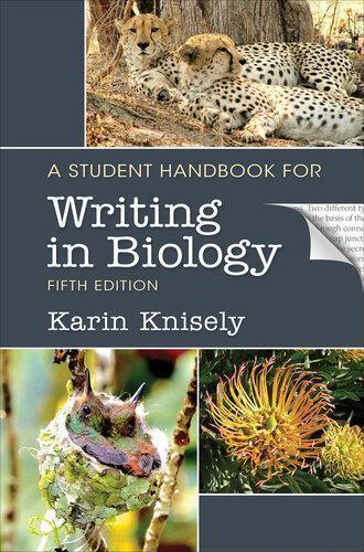 A Student Handbook For Writing In Biology 5Th Edition
