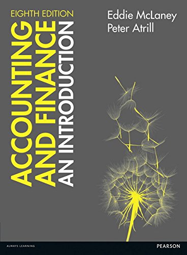 Accounting and Finance: An Introduction 8e