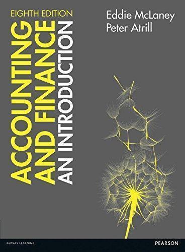 Accounting And Finance An Introduction 8Th Edition