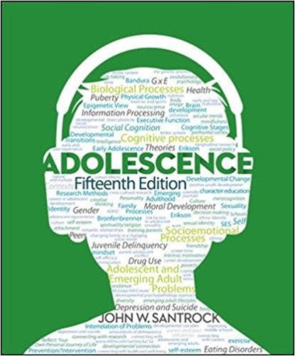 Adolescence 15th Edition by Santrock