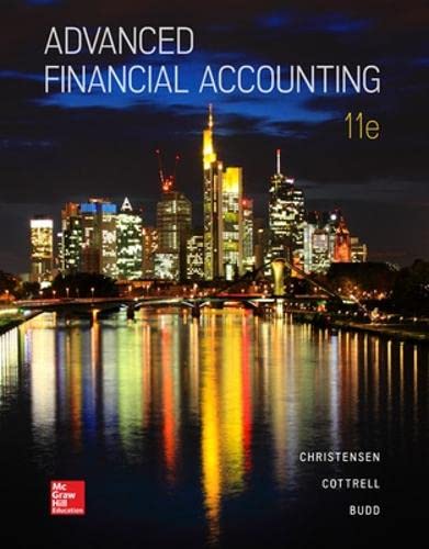 Advanced Financial Accounting (11th Edition)