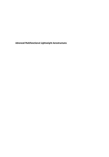 Advanced Multifunctional Lightweight: Design, Development, and Implementation