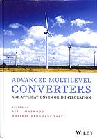 Advanced multilevel converters and applications in grid integration