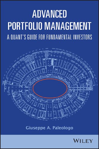 Advanced Portfolio Management: A QuantÃ¢â‚¬Â²s Guide for Fundamental Investors