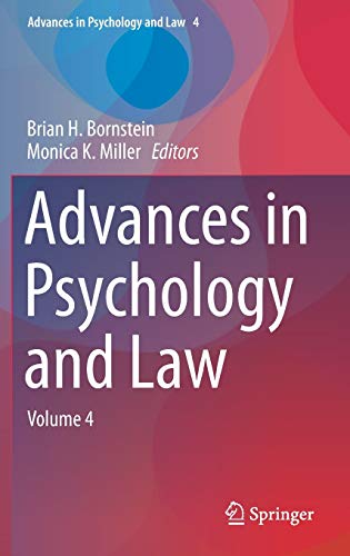 Advances in Psychology and Law: Volume 4