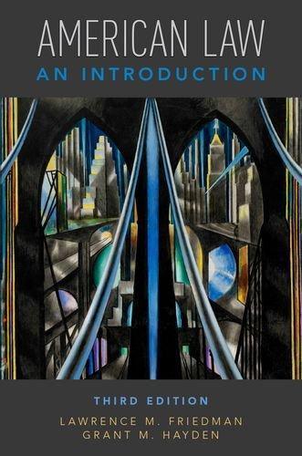 American Law An Introduction 3Rd Edition