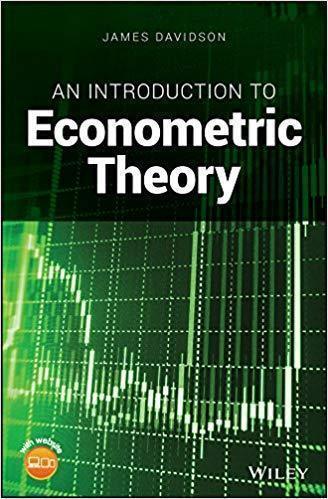An Introduction To Econometric Theory 6Th Edition