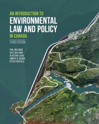 An Introduction to Environmental Law and Policy in Canada 3rd Edition
