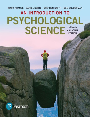An Introduction to Psychological Science, Second Canadian Edition