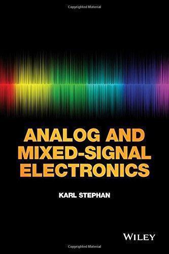 Analog And Mixed Signal Electronics