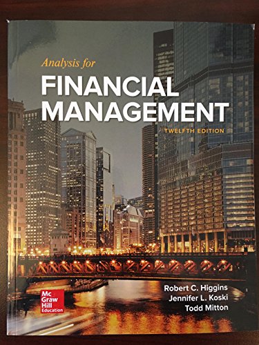 Analysis for Financial Management 12th Edition