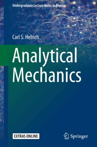 Analytical Mechanics (Undergraduate Lecture Notes in Physics)