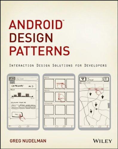 Android Design Patterns Interaction Design Solutions For Developers
