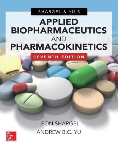 Applied Biopharmaceutics Pharmacokinetics 7Th Edition