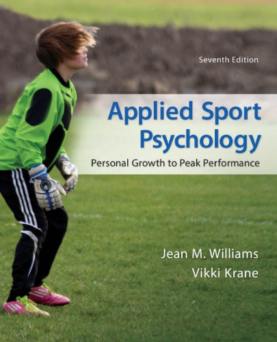 Applied sport psychology : personal growth to peak performance
