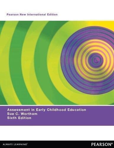 Assessment In Early Childhood Education 6Th Edition