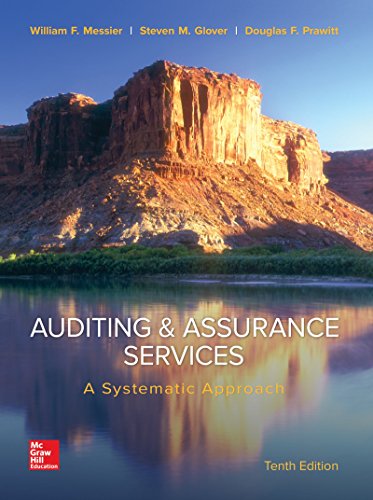 Auditing & Assurance Services: A Systematic Approach: A Systematic Approach (Irwin Accounting)