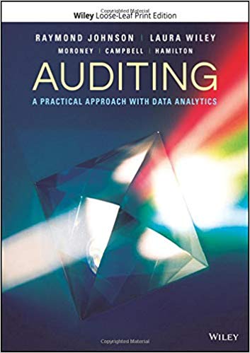 Auditing: A Practical Approach with Data Analytics by Raymond N. Johnson
