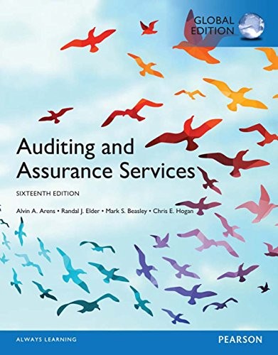 Auditing and Assurance Services Global Edition 16th