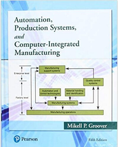 Automation Production Systems and ComputerIntegrated Manufacturing