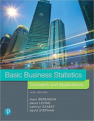 Basic Business Statistics 14th Edition by Mark L. Berenson